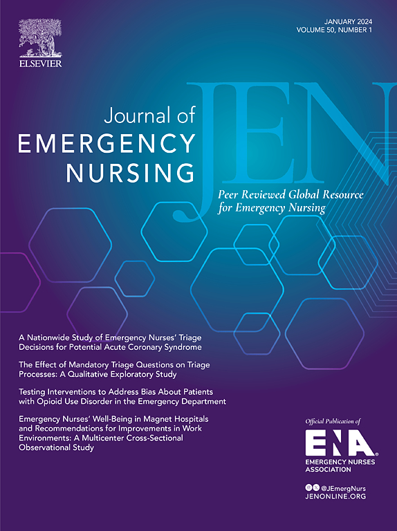 Go to journal home page - The Journal of Emergency Medicine